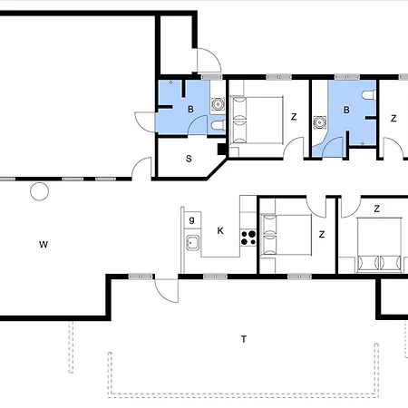 Casa de Férias Bv226-blavand-kollemarken-35 Blåvand