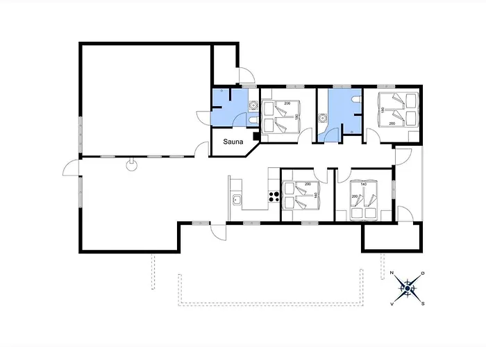 Holiday home Bv226-blavand-kollemarken-35 *